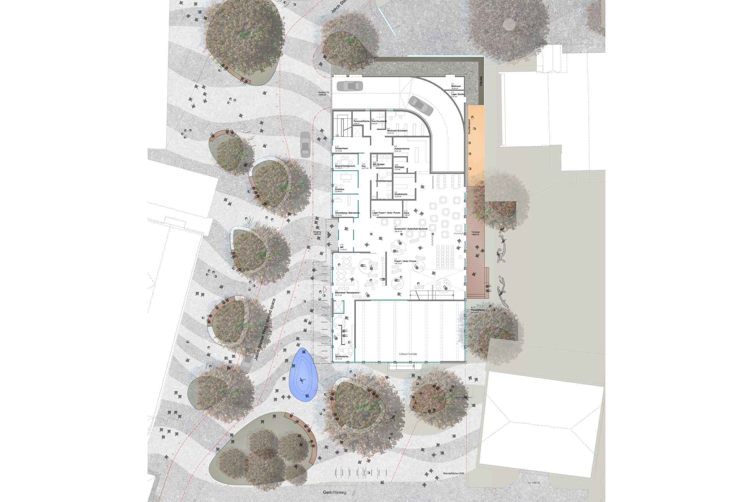 Fahr Architekt Hannover - Volksschule <small>Schruns Österreich</small>